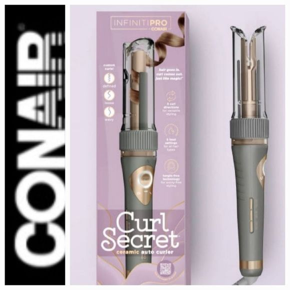 Conair Infiniti Pro Curl Secret Ceramic Auto Curler - Picture 1 of 15